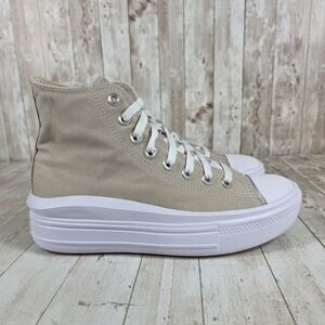 Converse Chuck Taylor All Star Move Platform High Top Tan Womens Shoes‎ 8.5